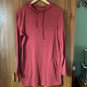 Duluth Trading Co Women's Brick Red Hoodie